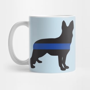 K9 Blue Stripe Mug